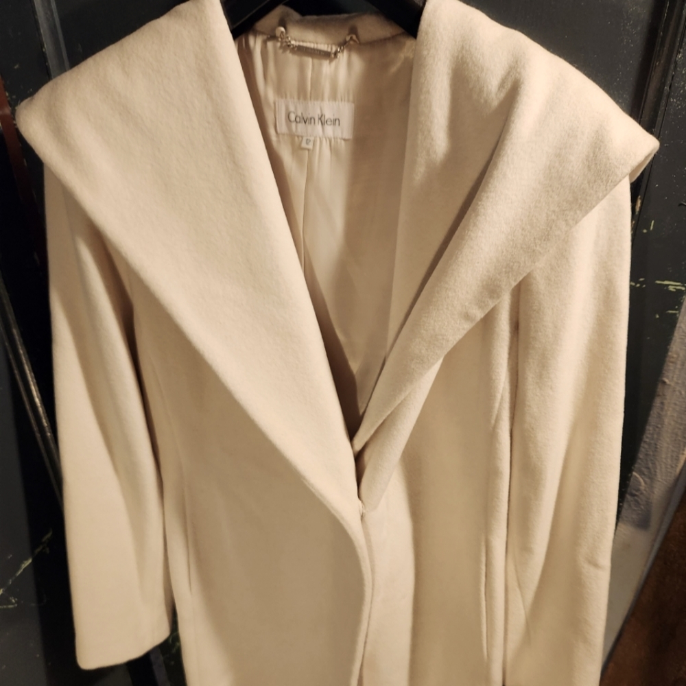 Calvin Klein wool mix coat